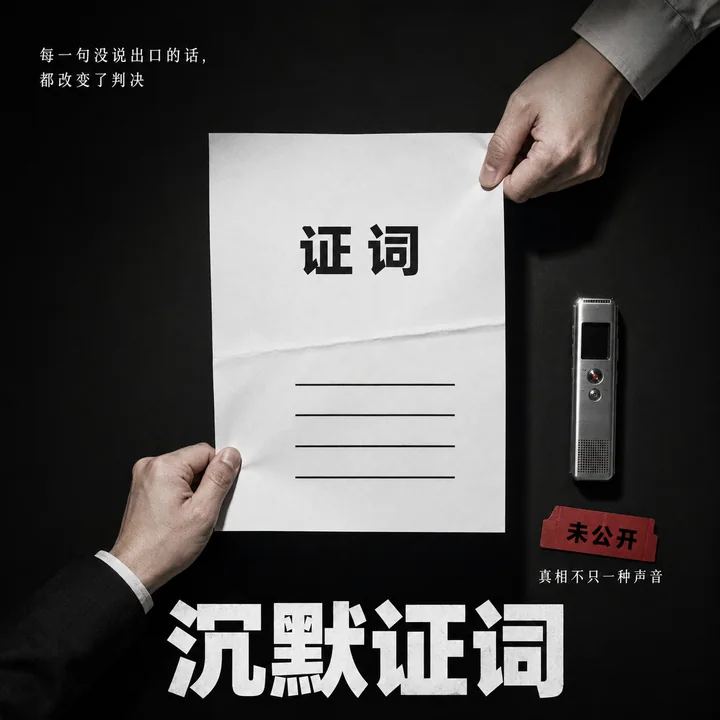 沉默证词：黑白光影下的法庭博弈