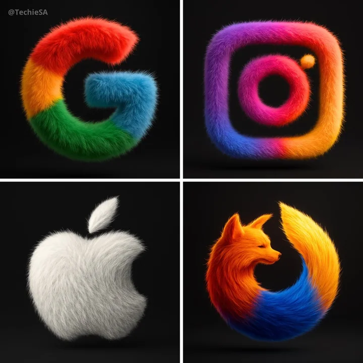 3D fluffy object