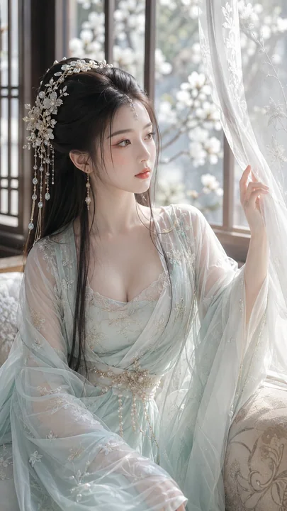 唐风仙侠清贵闺阁美人写真