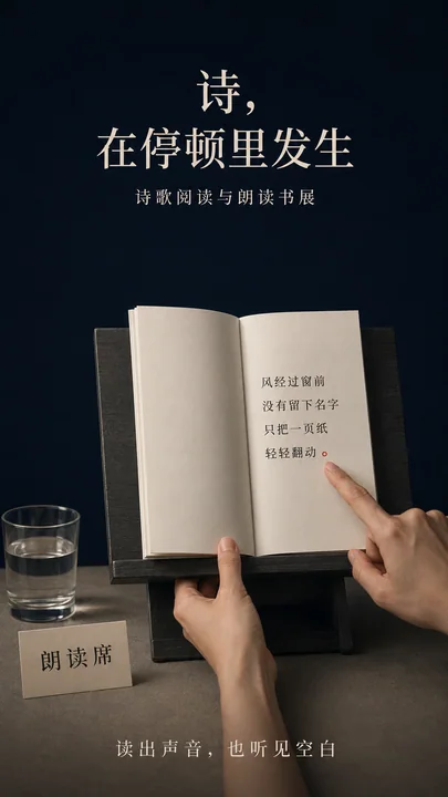 极简书展主视觉：从一本新书开启世界