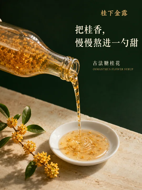 桂下金露:秋日午后的琥珀流光