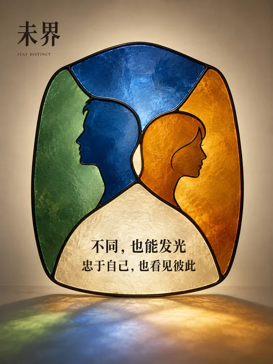 珠宝色玻璃绘彩：不同也能发光品牌视觉