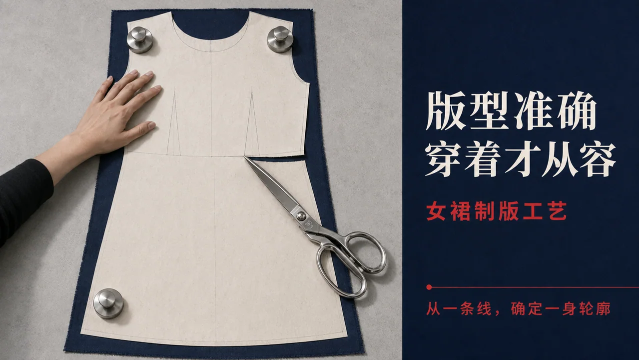 匠心裁制：女裙制版工艺纪实海报