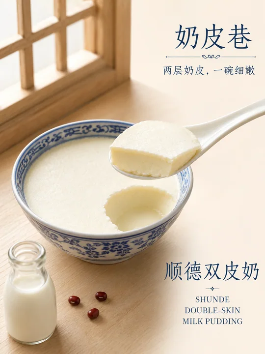 奶皮巷顺德双皮奶:午后窗边的细腻滋味