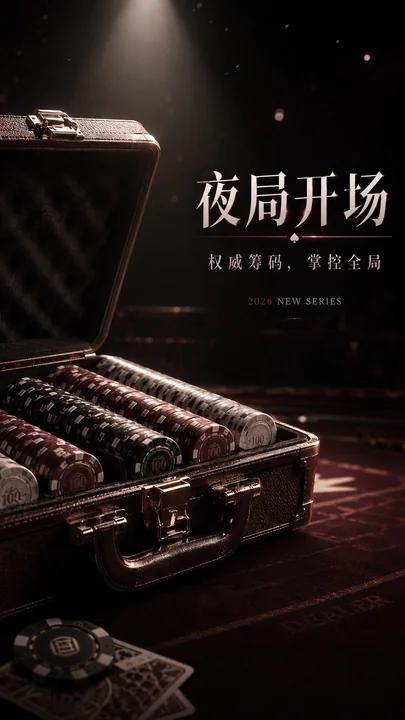 极尽奢华：德州扑克筹码箱品牌视觉大片