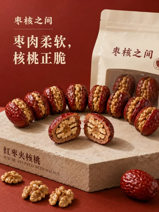 微距下的枣核之美，纵享松脆软糯