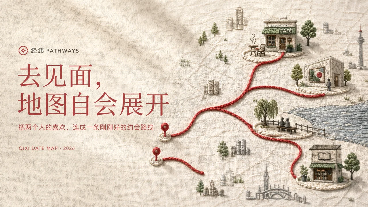 经纬见证:七夕城市叙事刺绣地图