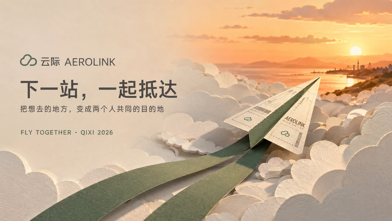 纸雕云端上的七夕航线与共同抵达之约