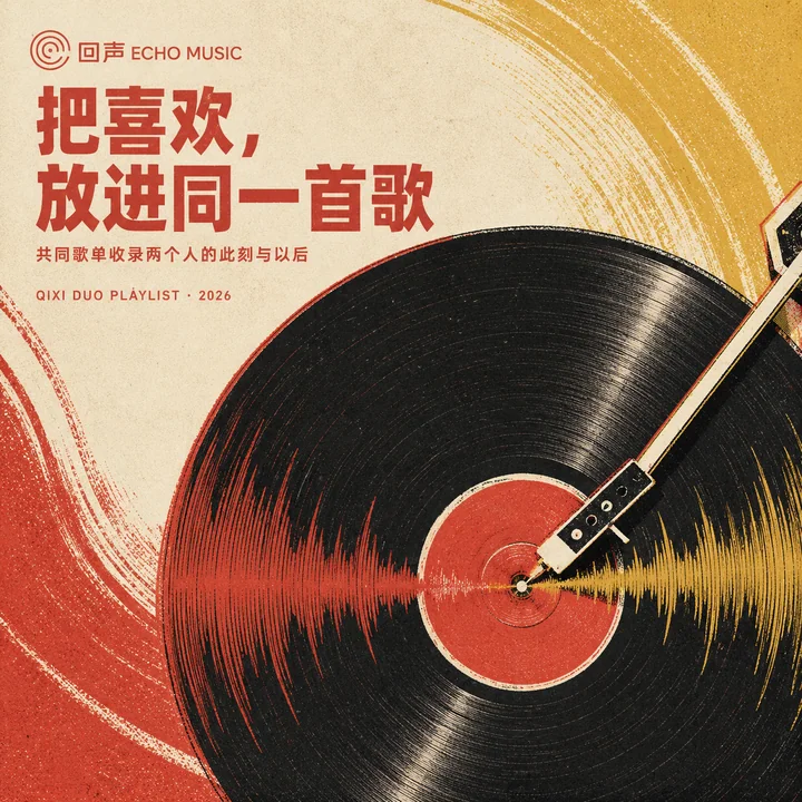 回声音乐七夕双人黑胶歌单