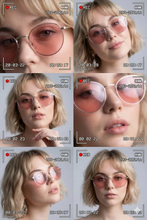 Portrait collage vidéo onirique de la Génération Z