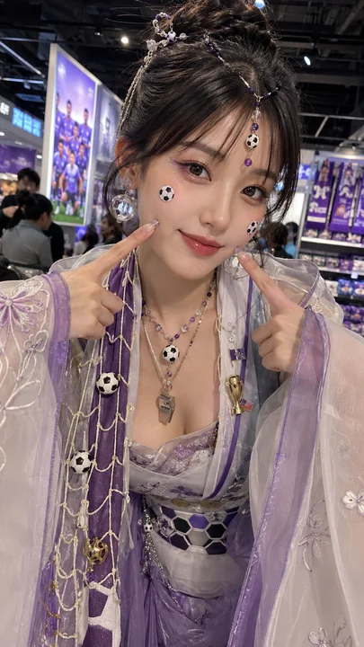 世界杯甜辣球赛宝贝与古风潮流快闪店