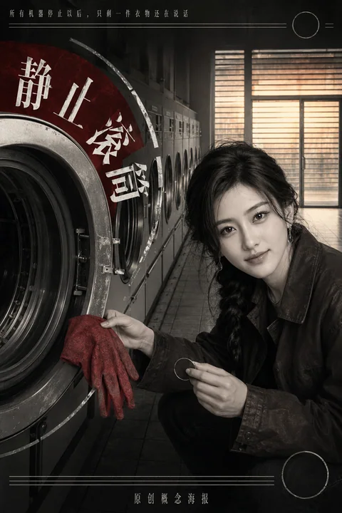 静止滚筒：凌晨洗衣店的红色悬疑