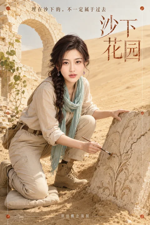 荒漠中的生命奇迹:沙下花园海报