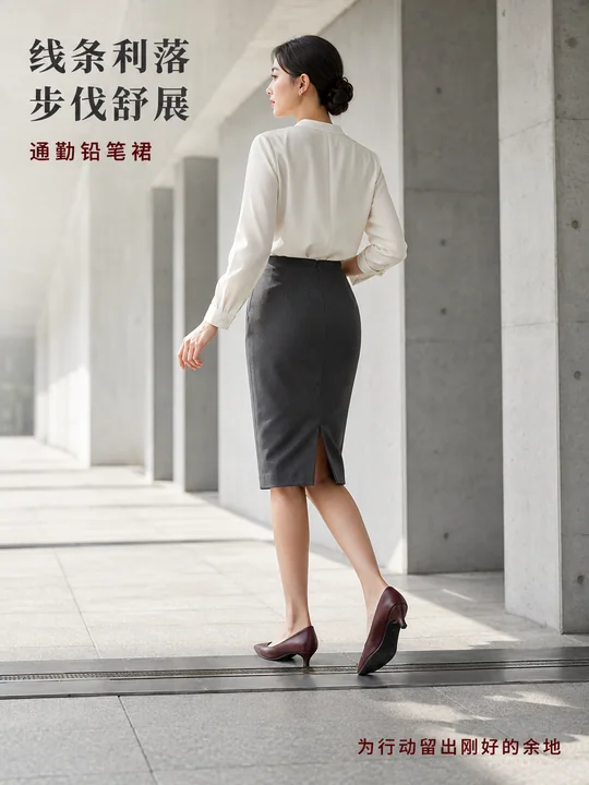 利落线条下的舒展步伐