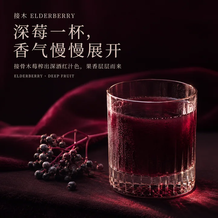 深邃莓果之夜品牌主视觉