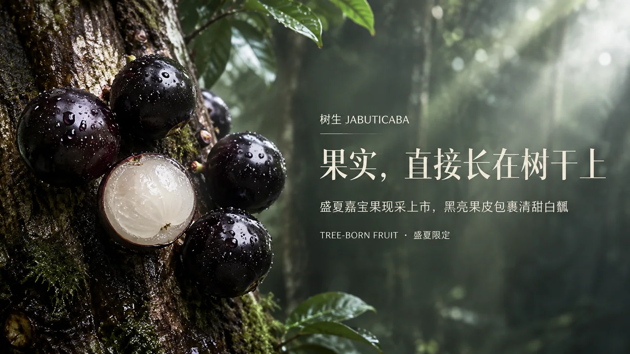 盛夏嘉宝果官网首屏品牌视觉大片