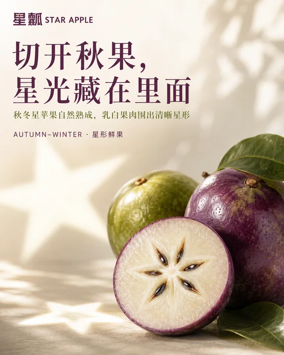 繁星入果：秋冬星苹果品牌视觉大片