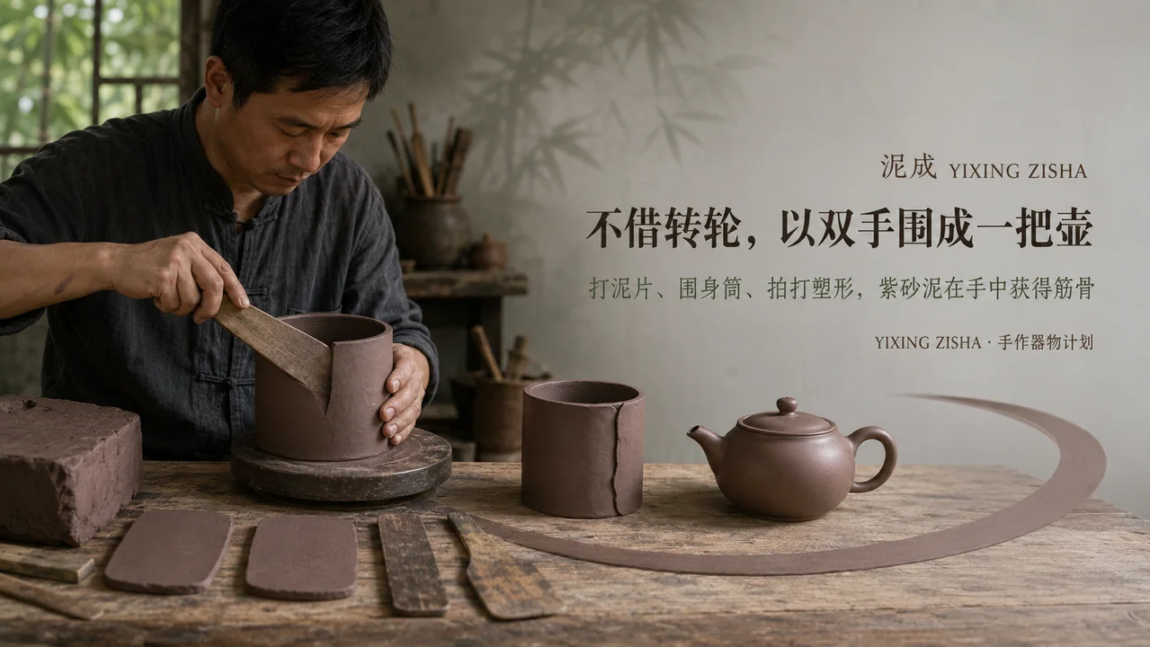 匠心泥成：以双手围合紫砂的生命筋骨