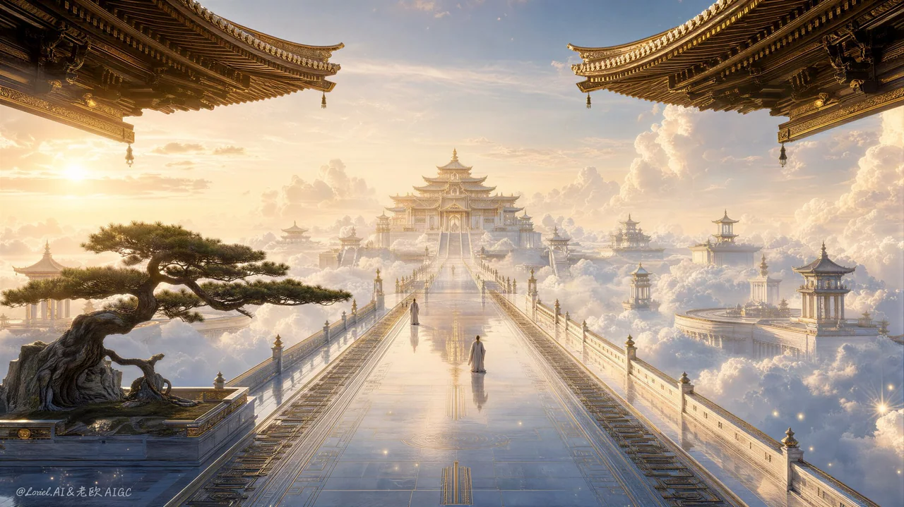 极品天界仙境史诗幻想海报