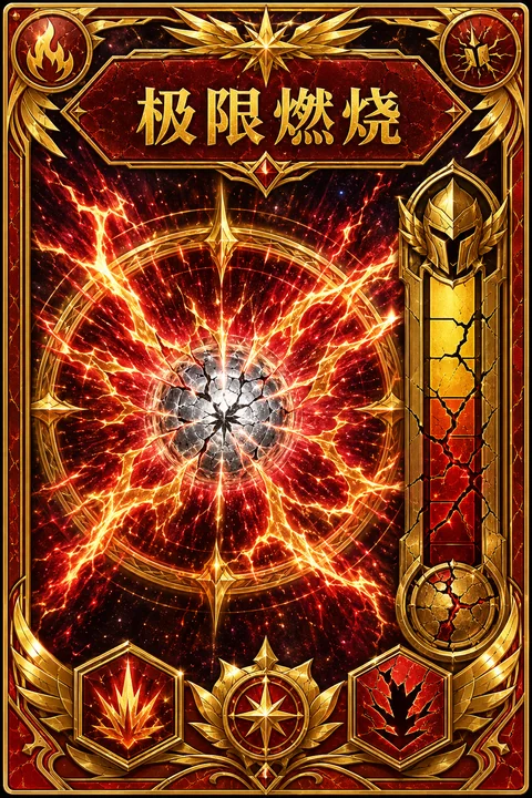 极限燃烧银色宇宙核心圣衣设计卡