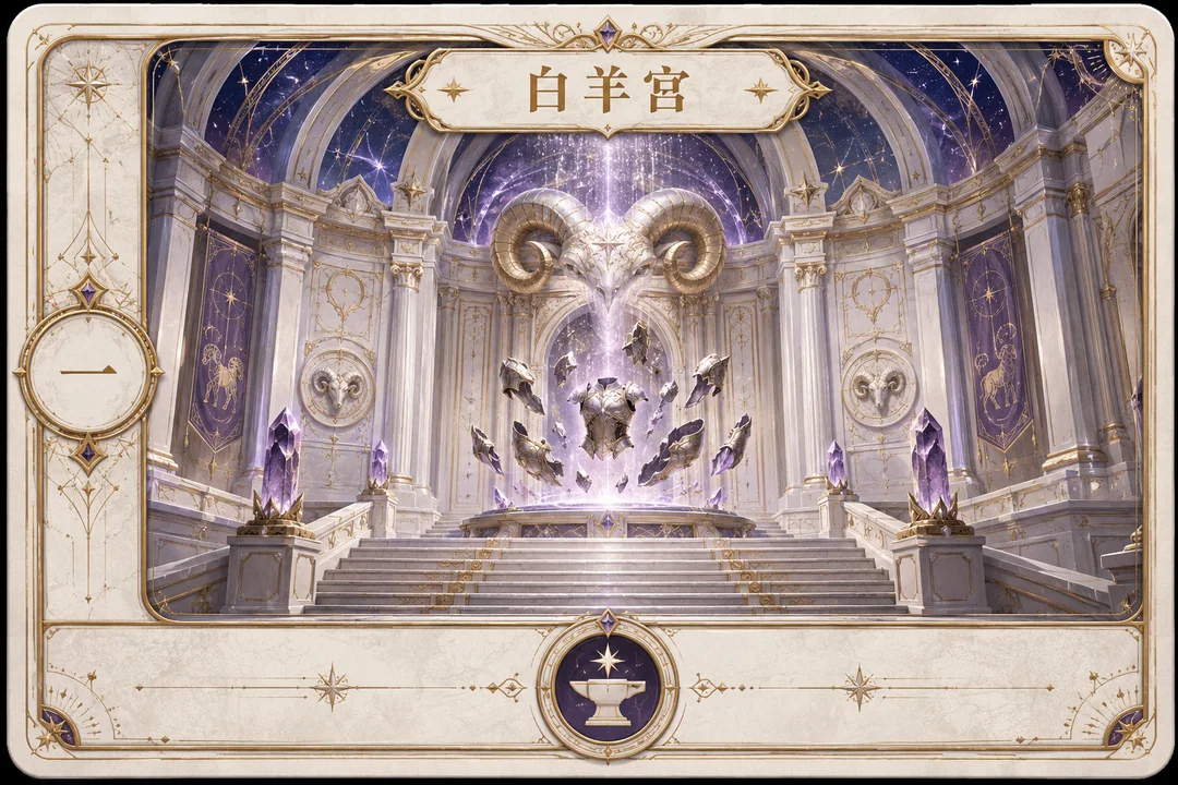 星域圣境：白羊宫修复圣衣神殿卡