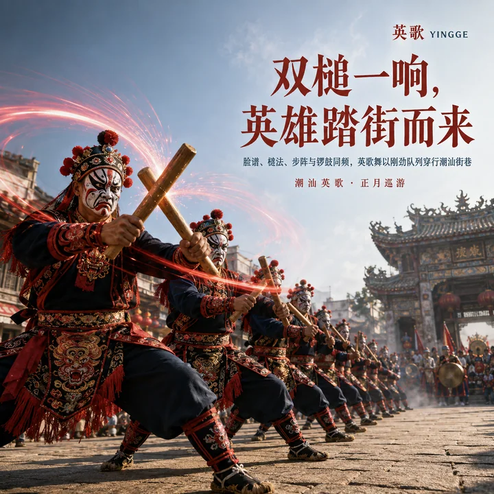 潮阳英歌:双槌一响英雄踏街而来