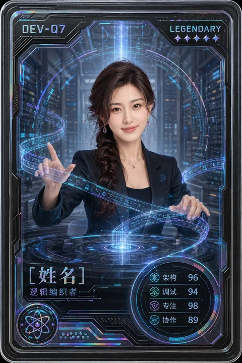 赛博量子程序员:逻辑编织者的巅峰时刻