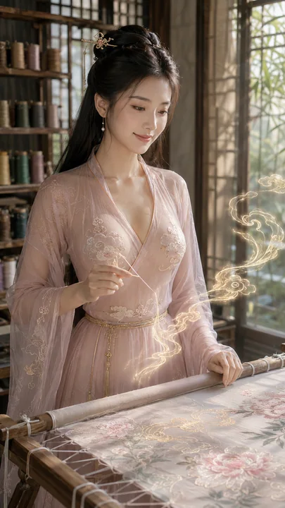 云锦宫灵绣师：唐风仙侠端雅写真