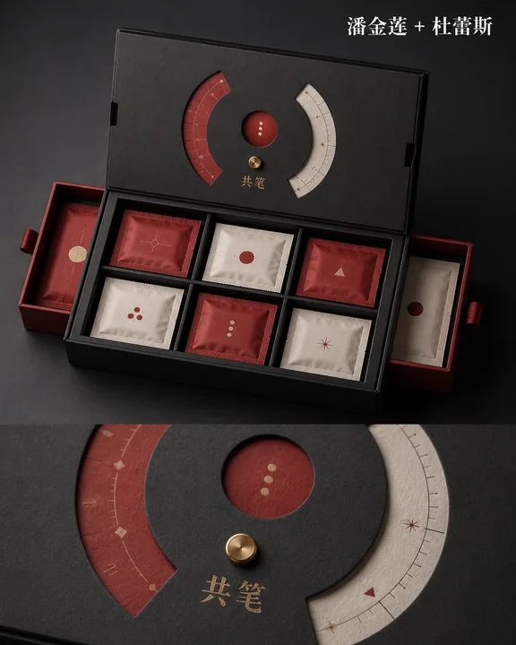Pan Jinlian x Durex : design conceptuel co-signé de l'emballage de préservatifs