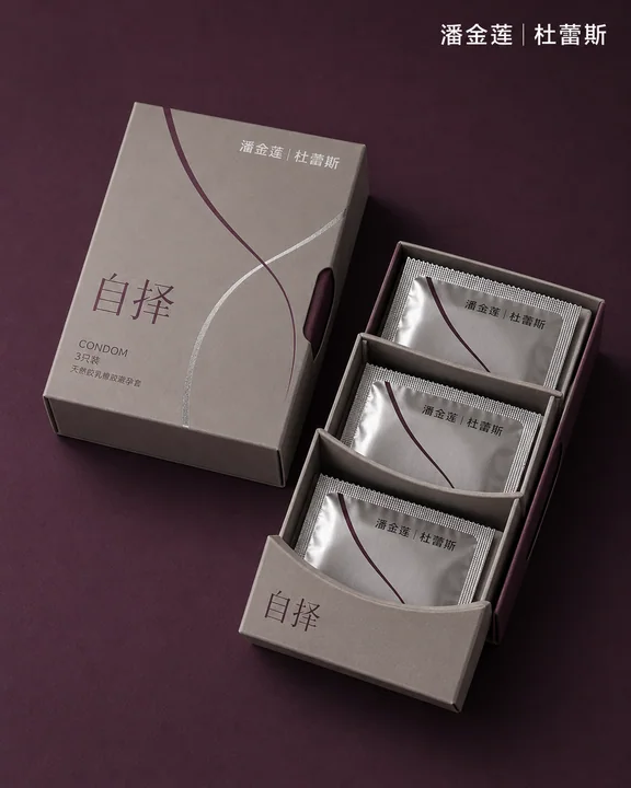 潘金莲与杜蕾斯概念联名:自择包装设计