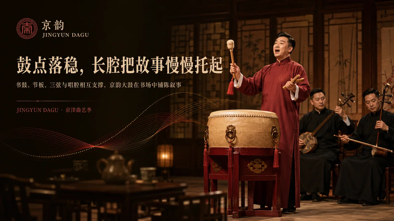 京韵大鼓品牌官网首屏视觉大片