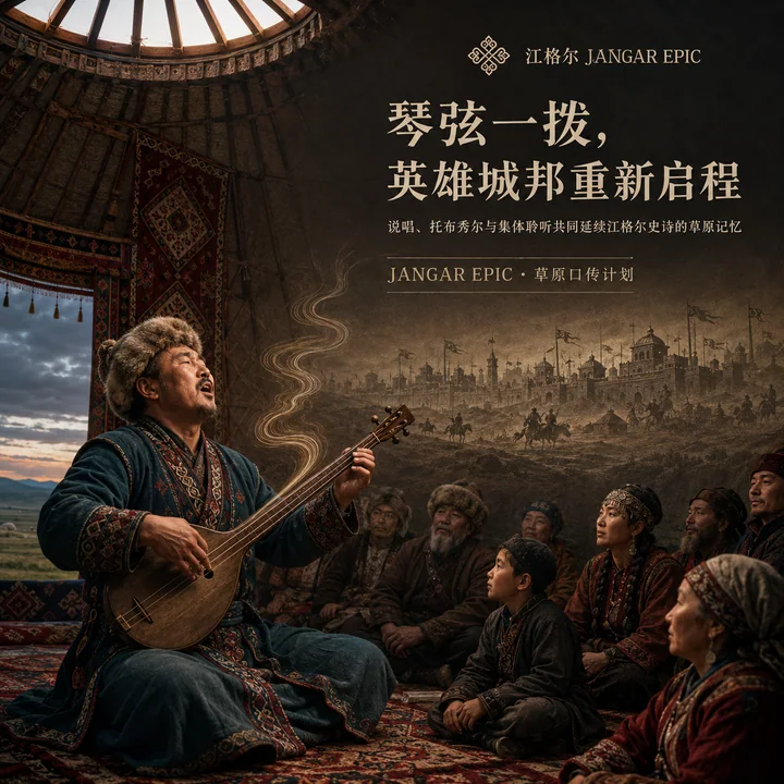 琴弦上的英雄：江格尔史诗品牌视觉