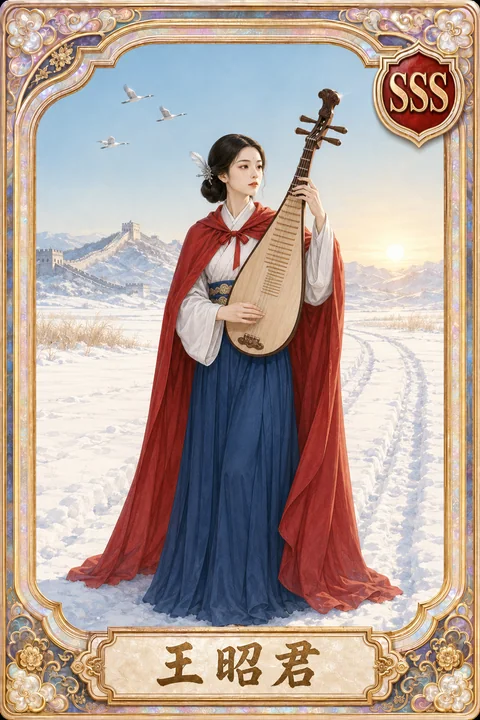 大汉昭君塞外雪原典藏卡