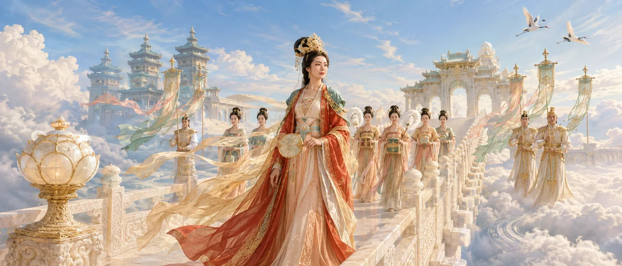 云桥巡天:大唐风华天后仪仗盛景