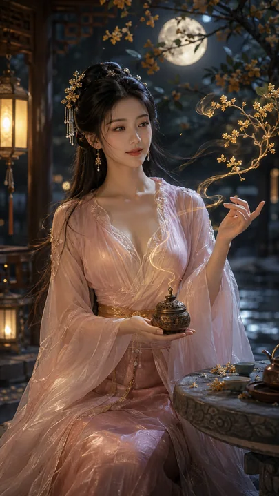 桂月宫香：唐风幻境中的端雅药官
