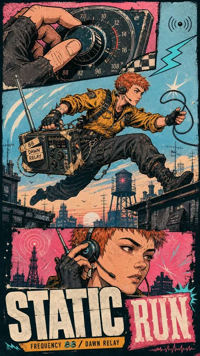 琐碎紧急情况漫画风海报设计