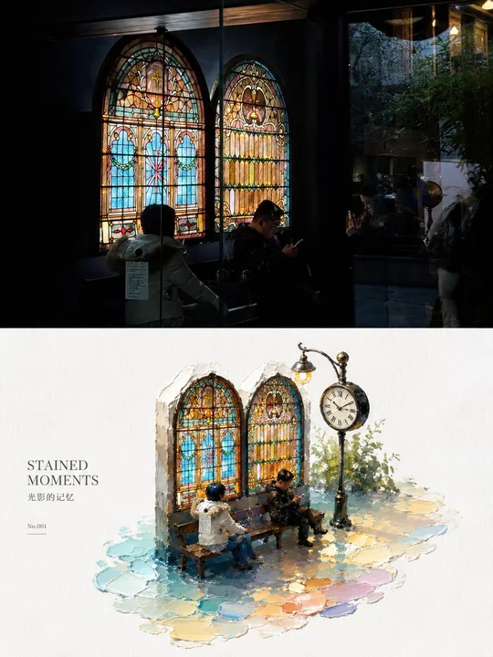 摄影与3D厚涂油画微景观双重海报设计