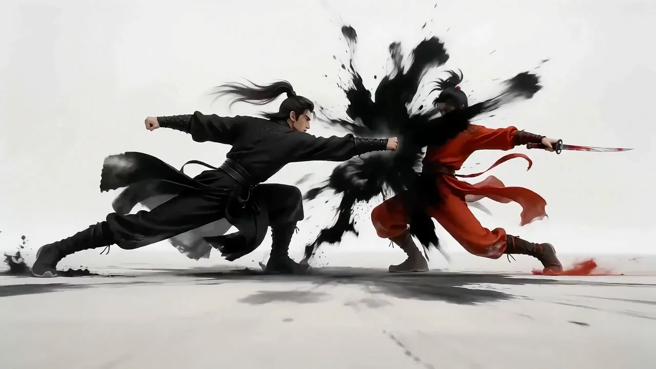 L'âme de l'encre wuxia rompt la barrière dimensionnelle