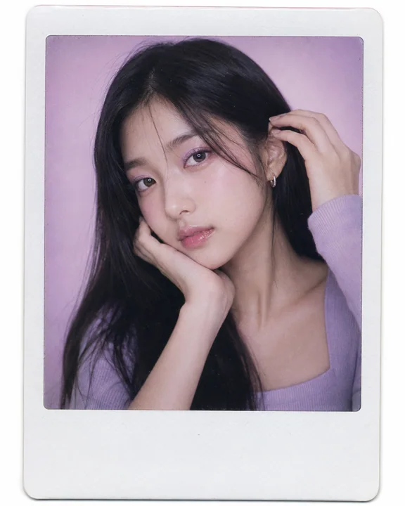 薰衣草少女:富士拍立得唯美肖像
