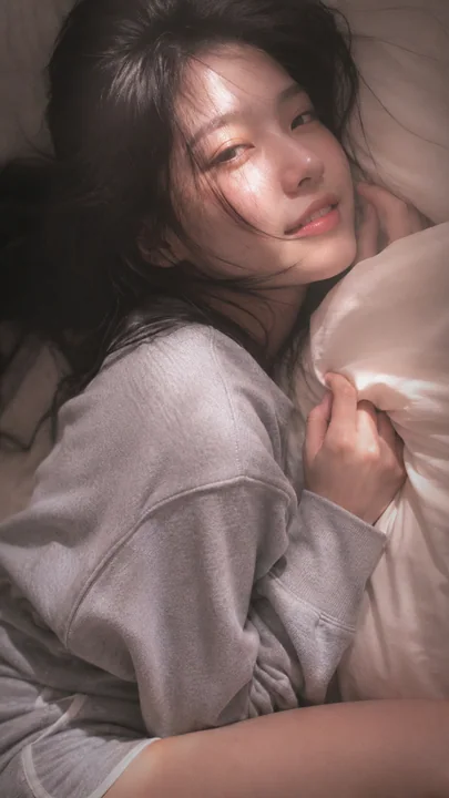 晨光微漾:慵懒韩国偶像的私密唤醒瞬间