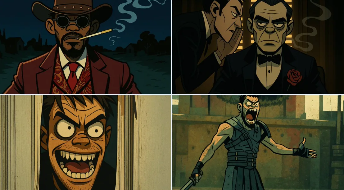 Illustration au style Gorillaz (enfants de la rue)