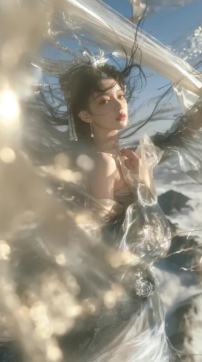 雪域银凰仙姬东亚女性仙侠电影人像