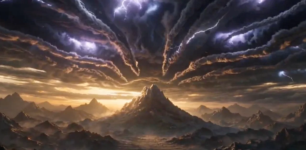 La révélation épique du mythe de Nuwa réparant le ciel