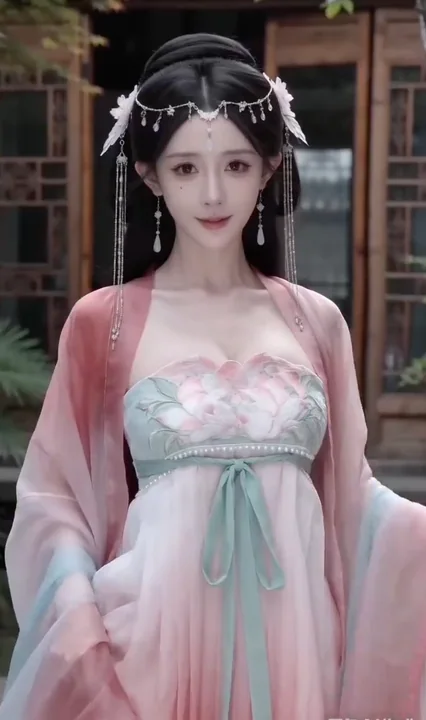 绝美古风汉服变装,仙气灵动视频