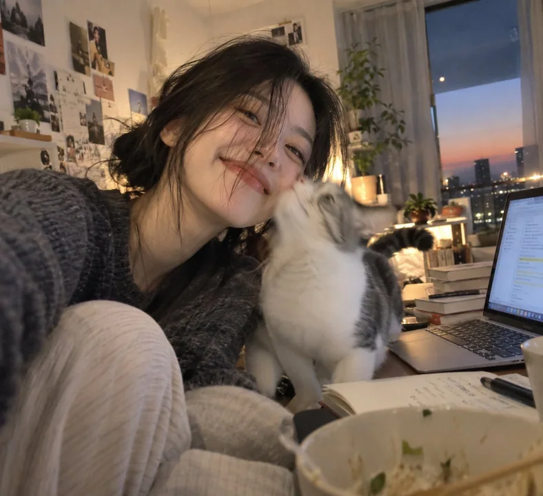 AI根据聊天印象生成的真实生活快照