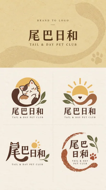 品牌Logo概念探索设计稿生成