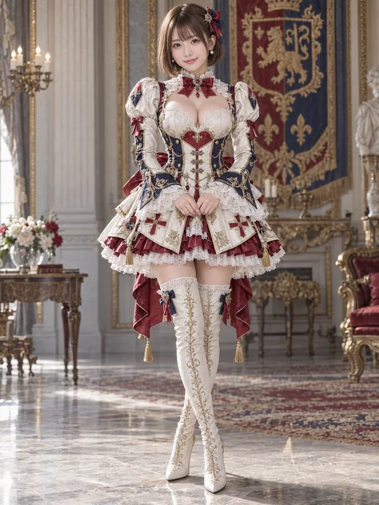 超高精度奇幻公主骑士洛丽塔时尚写真