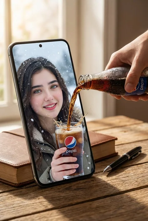 الإعلان السحري لببسي الذي يعبر الأبعاد