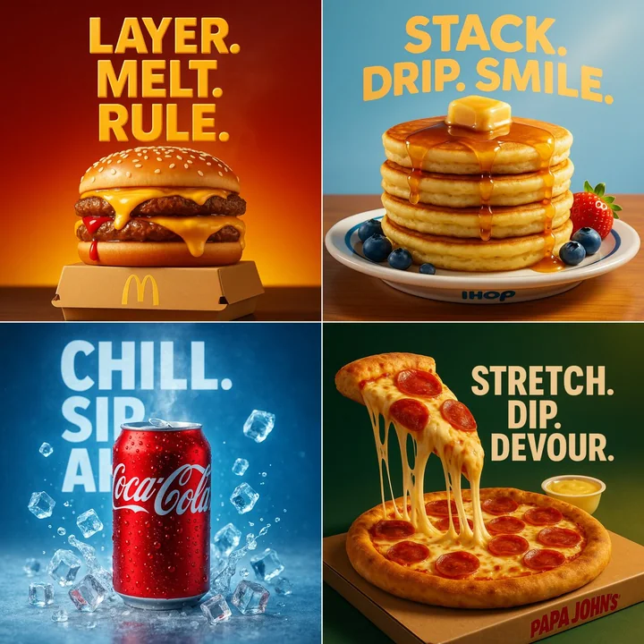 3D Ultra-realistic Food Advertising