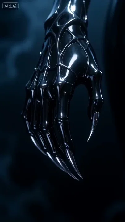 The Liquid Metal Dance of the Queen of the Underworld Deer Antlers
